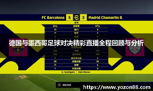 德国与墨西哥足球对决精彩直播全程回顾与分析